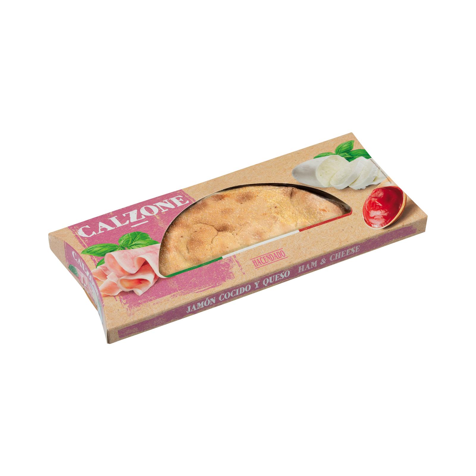 Pizza Calzone au jambon cuit et fromage Hacendado
