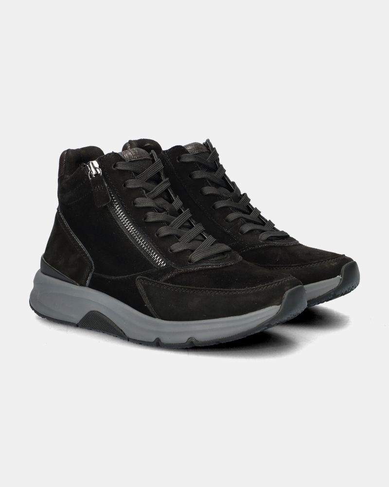 Gabor Rolling Soft Hoge sneakers  - zwart