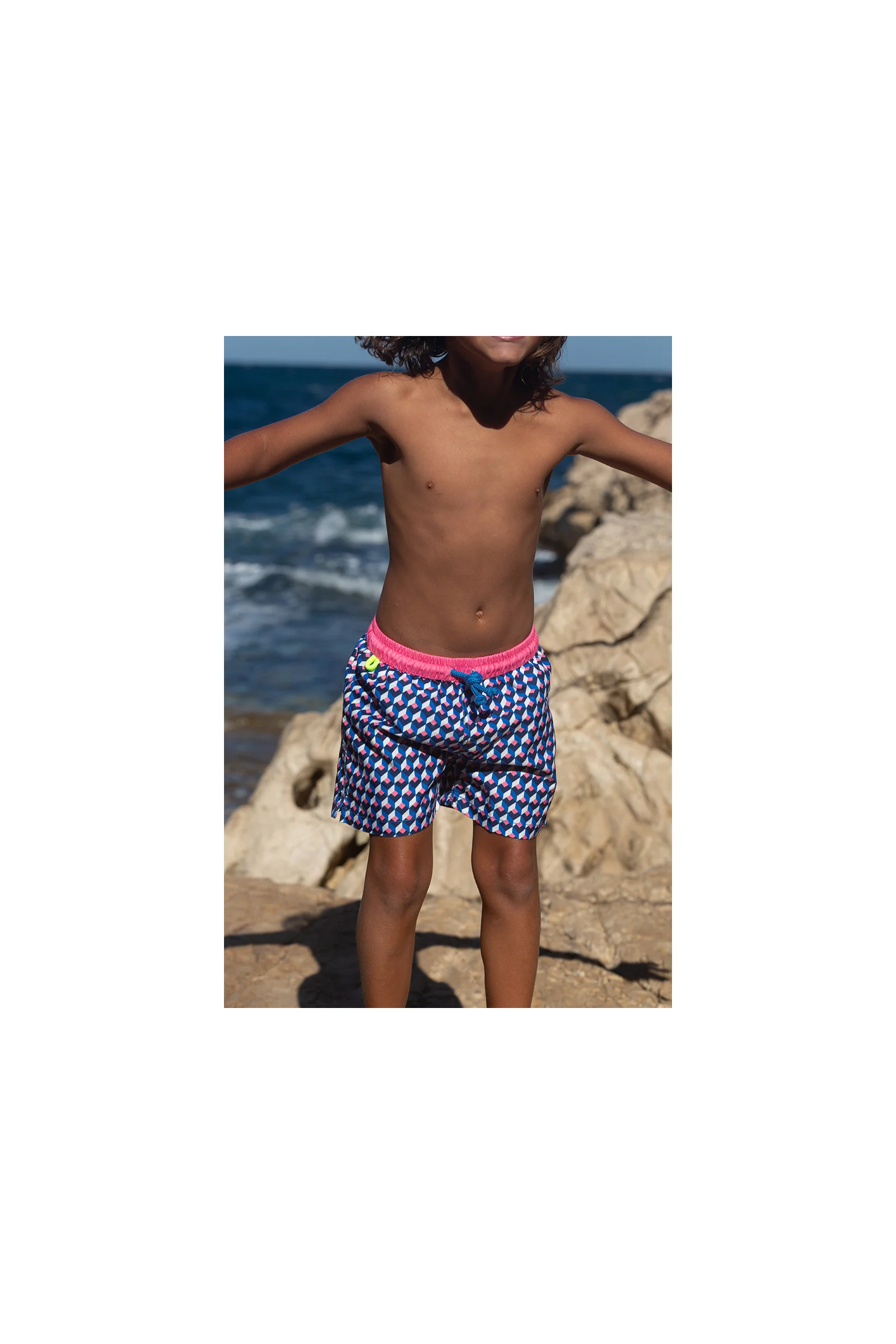 MENO - Short de bain meno - sweet rubik | Multicolore