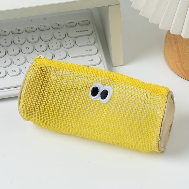 Parundele - Cartoon Eye Mesh Etui