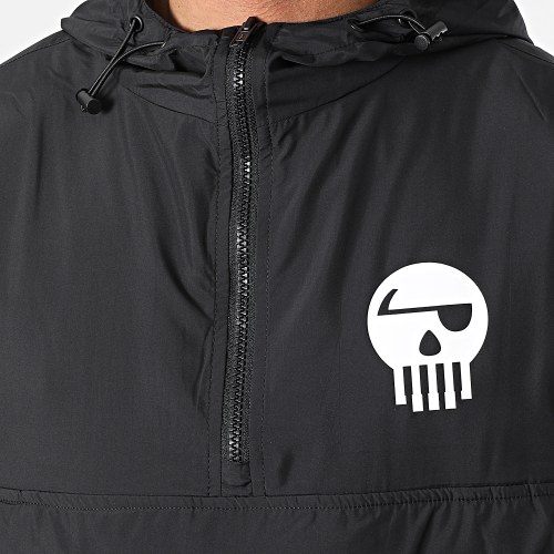 Coupe-Vent Piraterie Music Noir Blanc