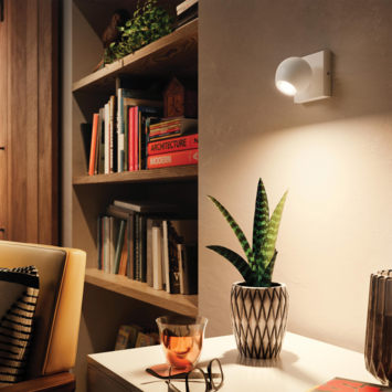 Philips Hue Buckram opbouwspot 1x5W wit incl. switch en bluetooth