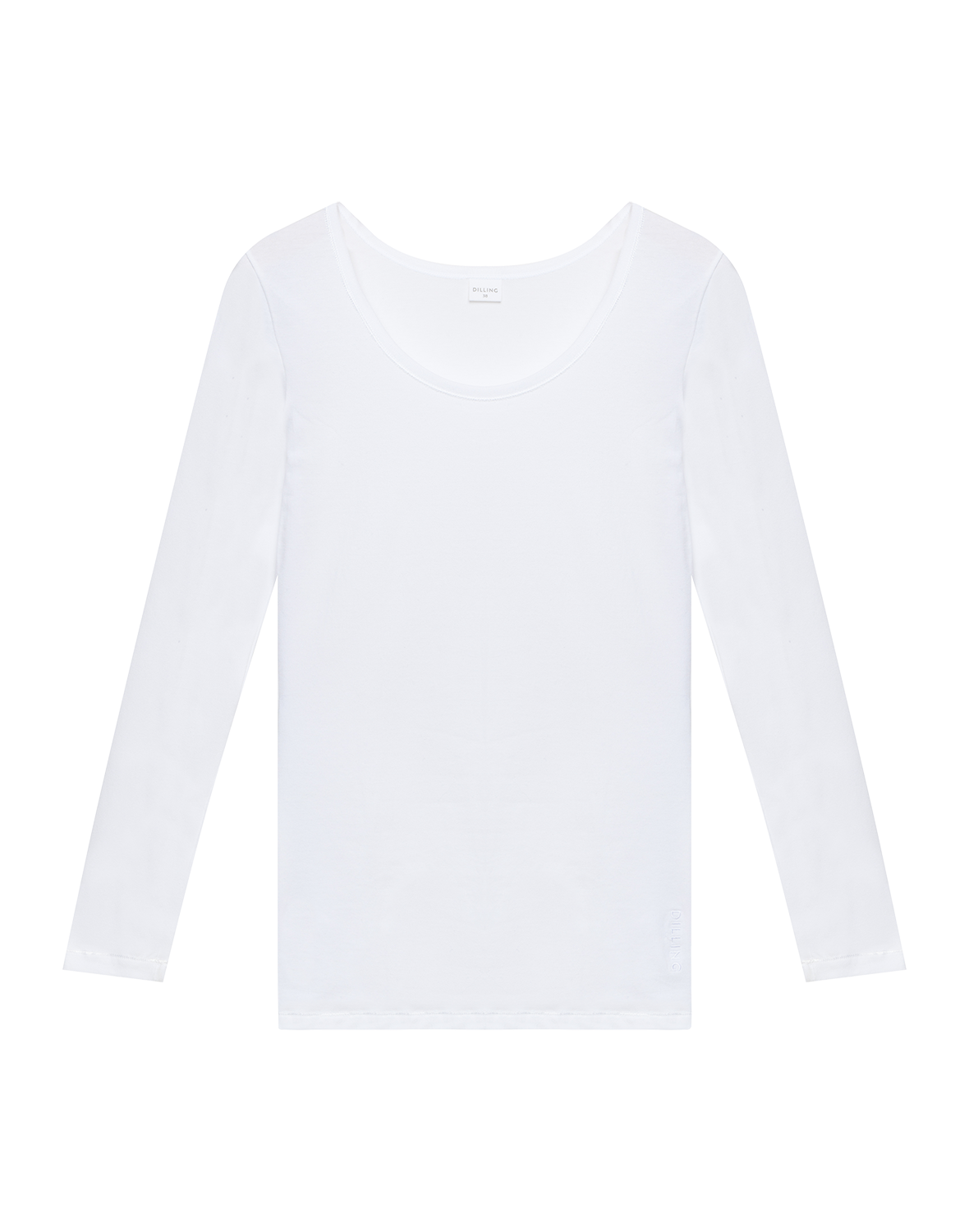 Shirt van katoen voor dames in Zwart