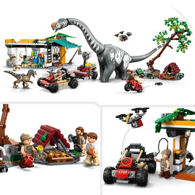 LEGO Jurassic World 76973 På sporet av titanosaurus og raptor