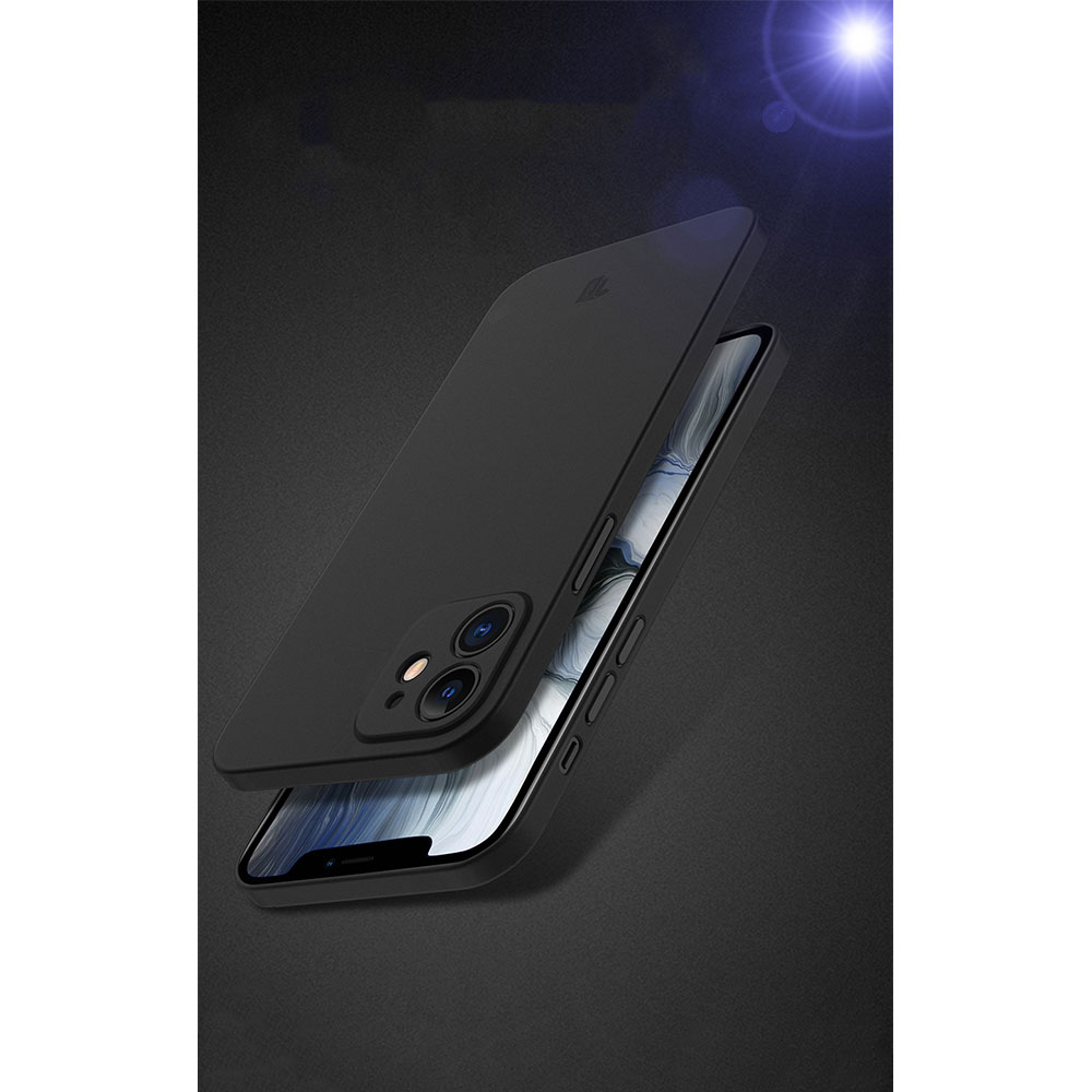 iPhone 12 Pro Hülle Hardcase Ultra Thin 0.18mm - Schwarz
