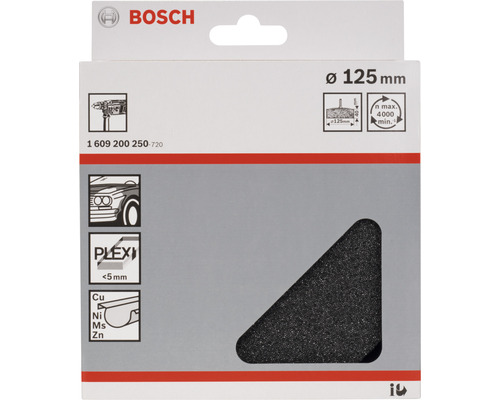 Bosch polijstspons Ø125 mm