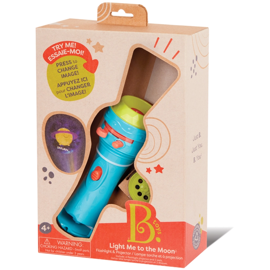 B.TOYS B. Light Me To The Moon - Projektor Taschenlampe 1