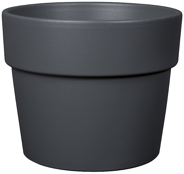 Vaso Perfetto terre cuite Deroma BigBand cendre ø38,9 x h.30,8 cm