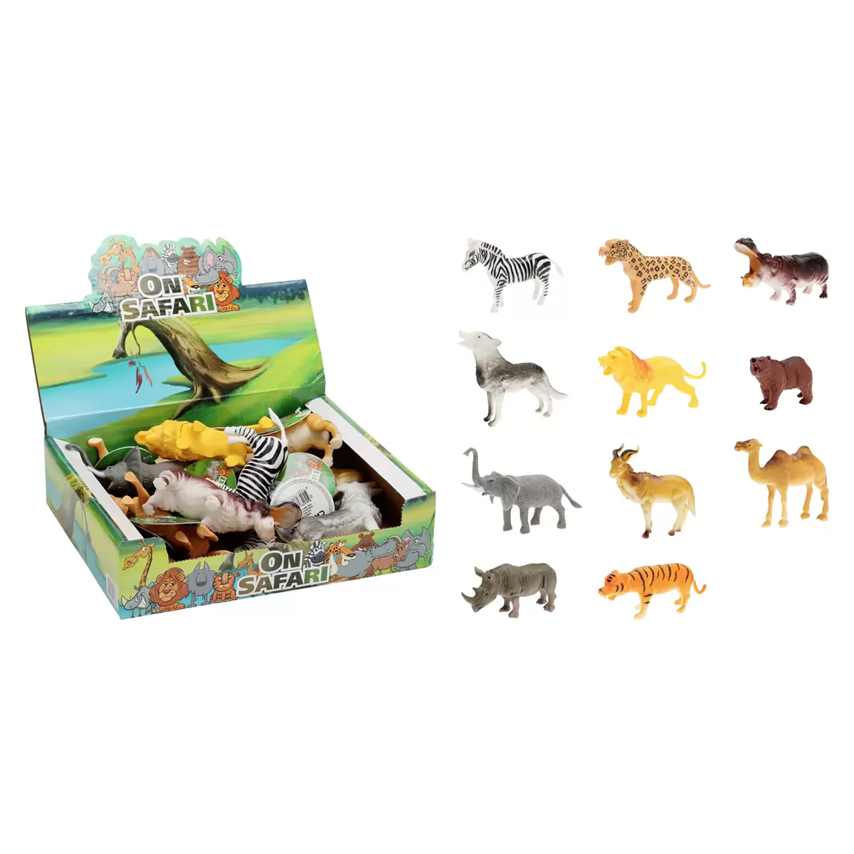 Spielzueg Tiere Safari Safari Bunt