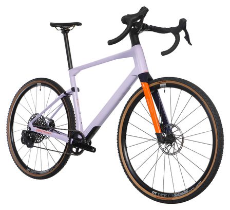 Produit Reconditionné - Vélo de Gravel BMC URS 01 Four Sram Rival eTap AXS/GX Eagle 12V 700 mm Violet/Orange