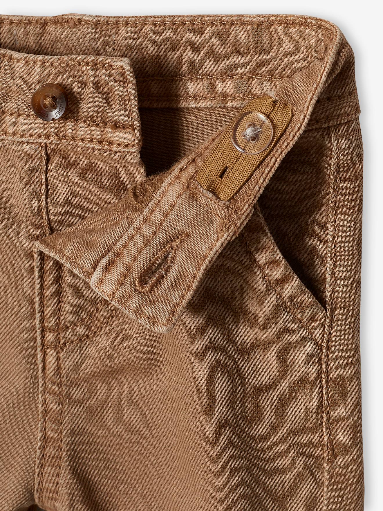 Bermudas de bebê marrom acinzentado