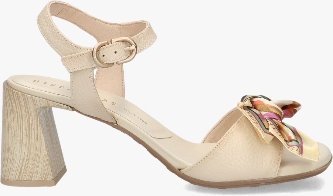 beige hispanitas sandalen met hak hv264868