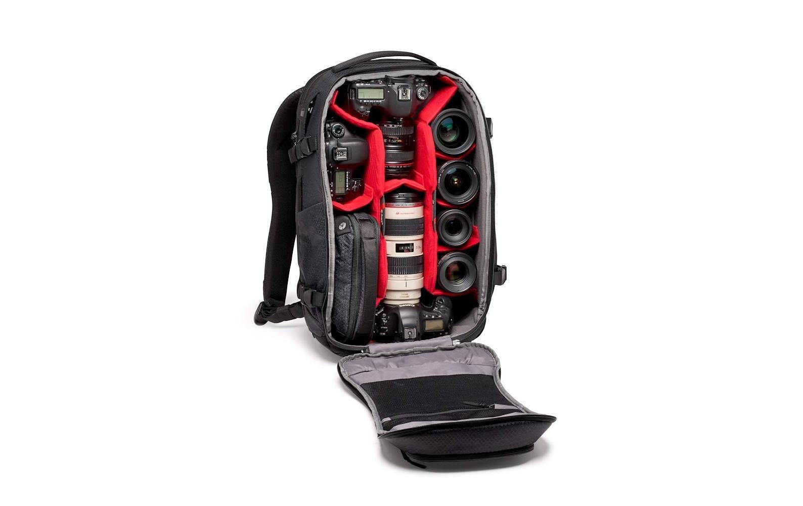 Fotorucksack PRO Light Flexloader L<br>Professioneller Rucksack mit Bodenverstärkung und Stossschutz