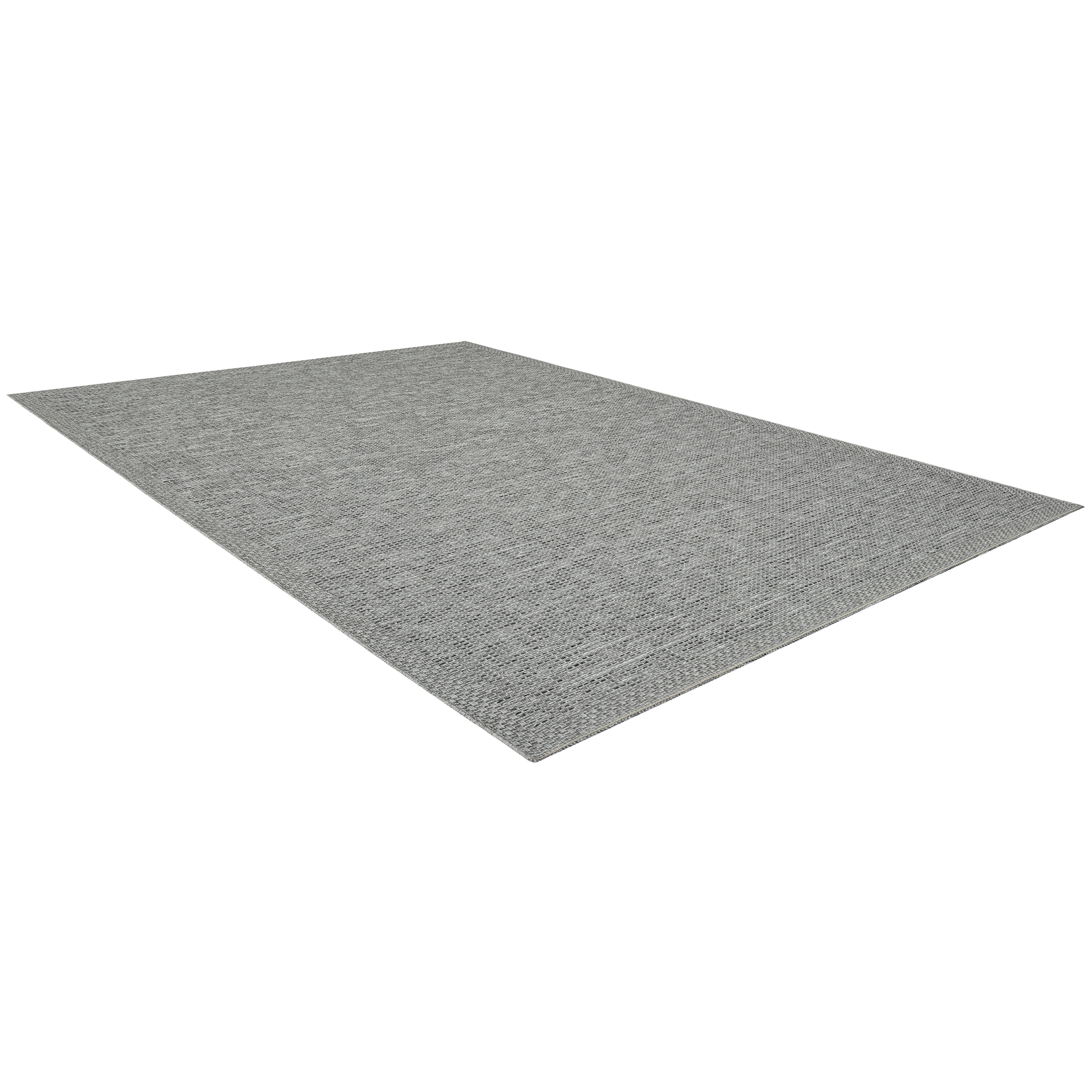 Flatweave-Teppich - grau - 80x150 cm
