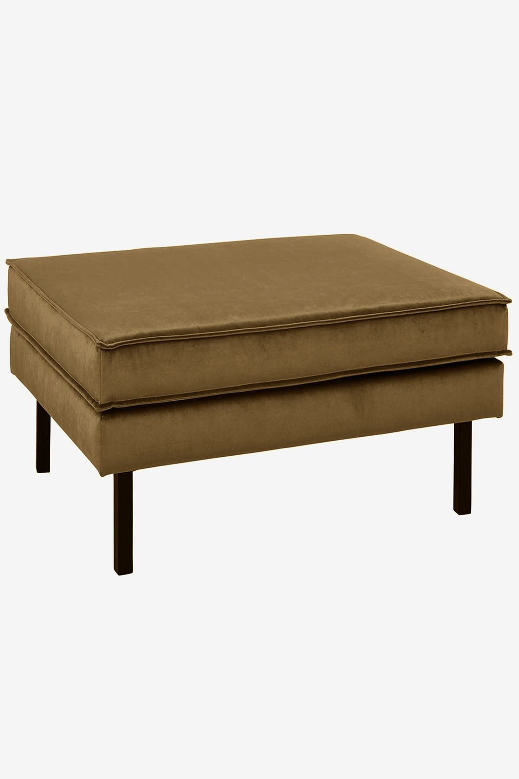 Amsterdam velvet hocker brons