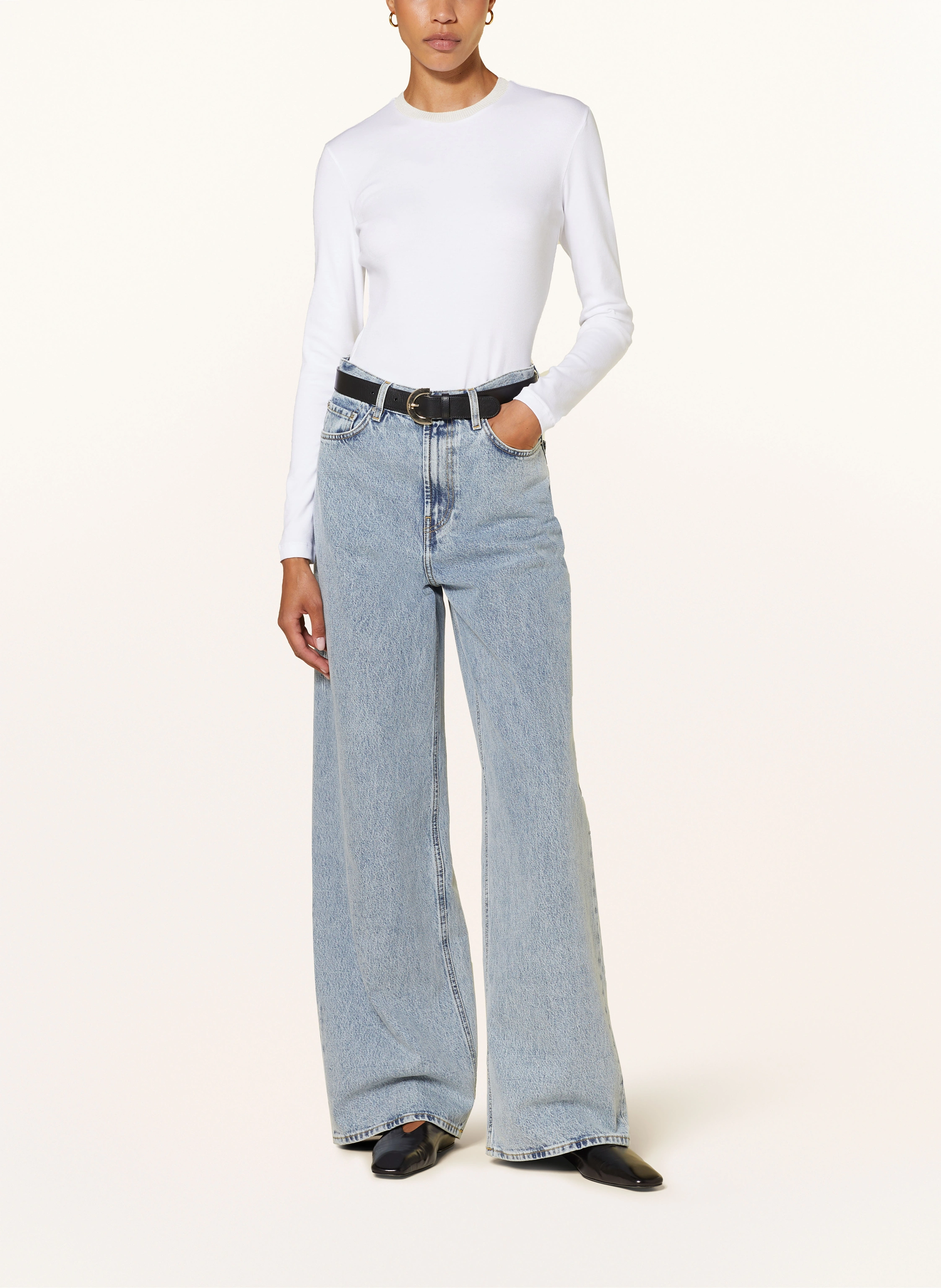 FABIANA FILIPPI Longsleeve mit Glitzergarn