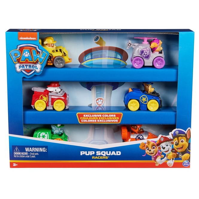 Paw Patrol - Pup Squad Racers - Fahrzeug Geschenkset
