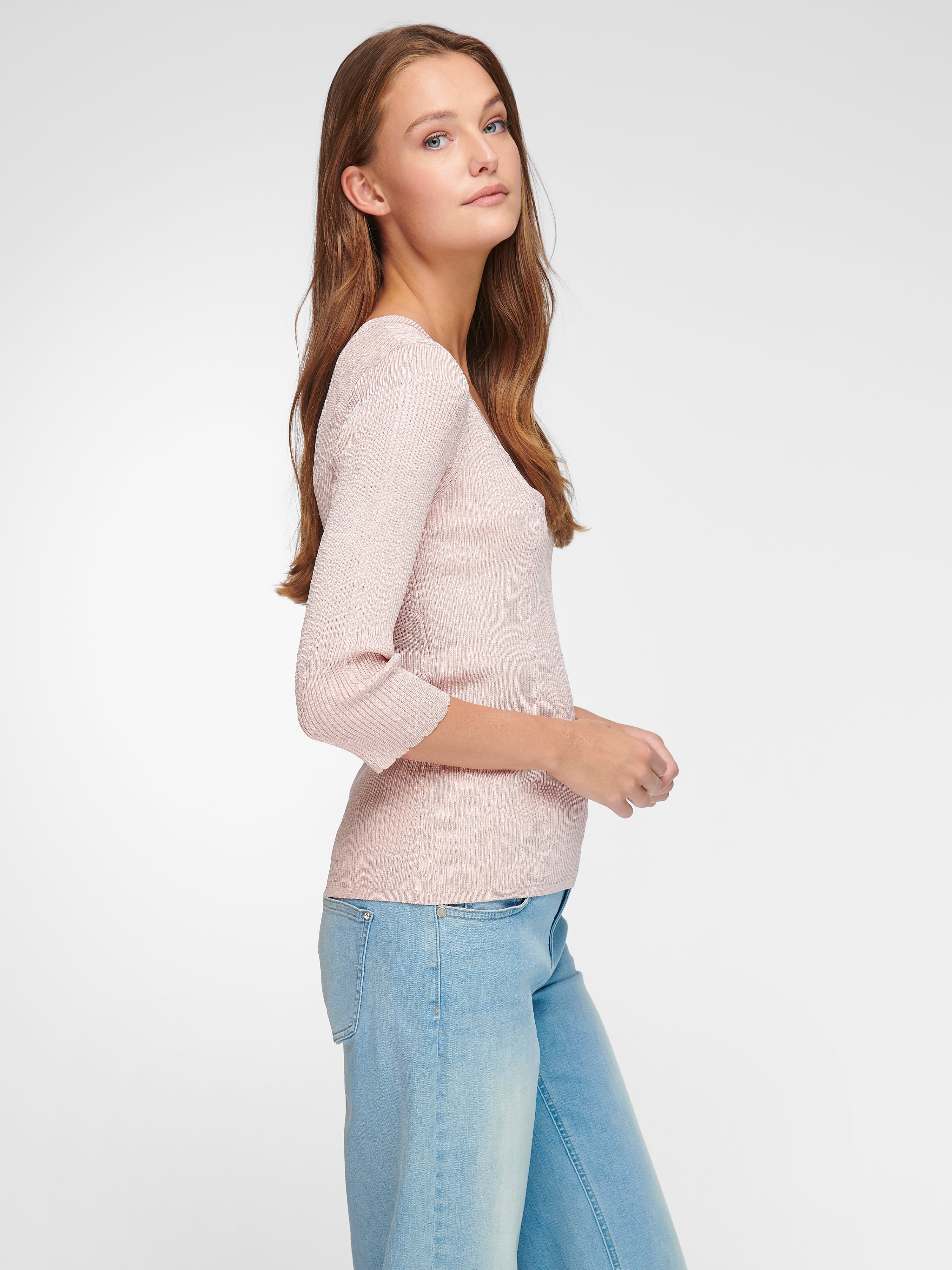 Pullover mit 3/4-Arm