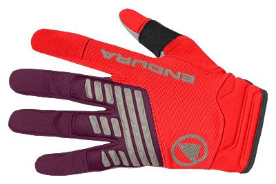 Gants Endura SingleTrack Grenade Rouge