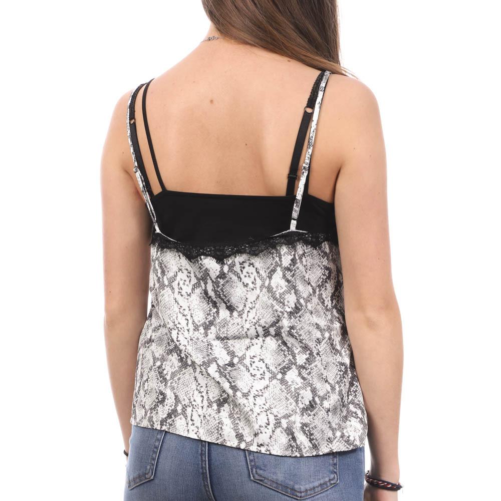 Teddy Smith Débardeur Gris Serpent Femme Teddy Smith Alexia