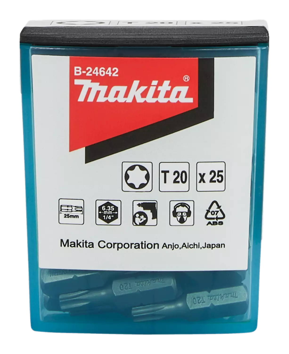Makita B-24642 Schroefbit - T20x25mm (25st)