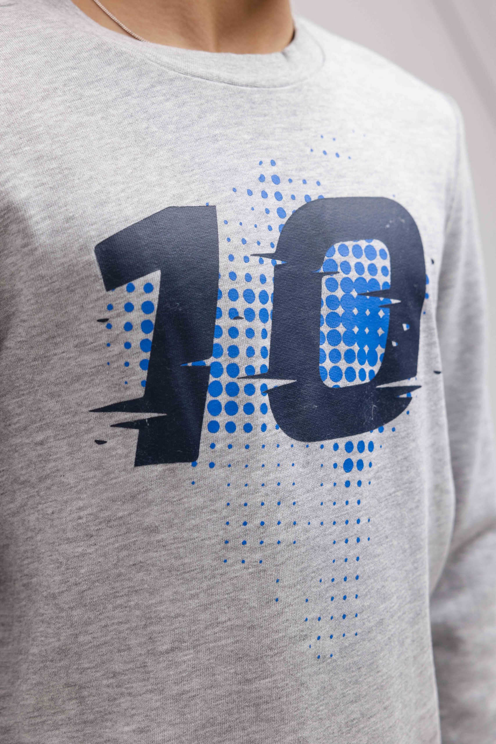 Vingino X Messi Ten Sweater Kids Grijs