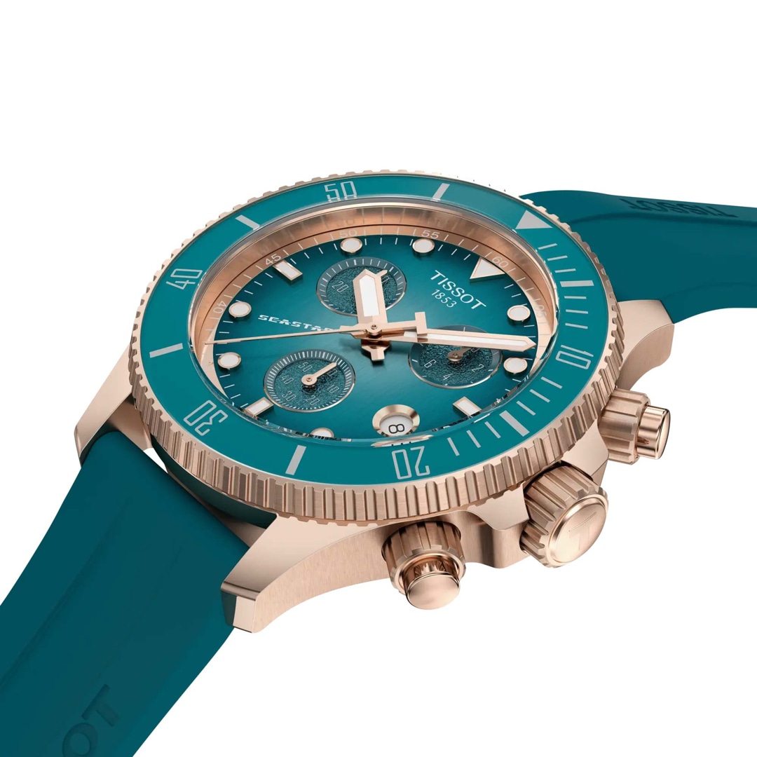 Tissot Seastar 1000 Chronograph 38mm Türkis