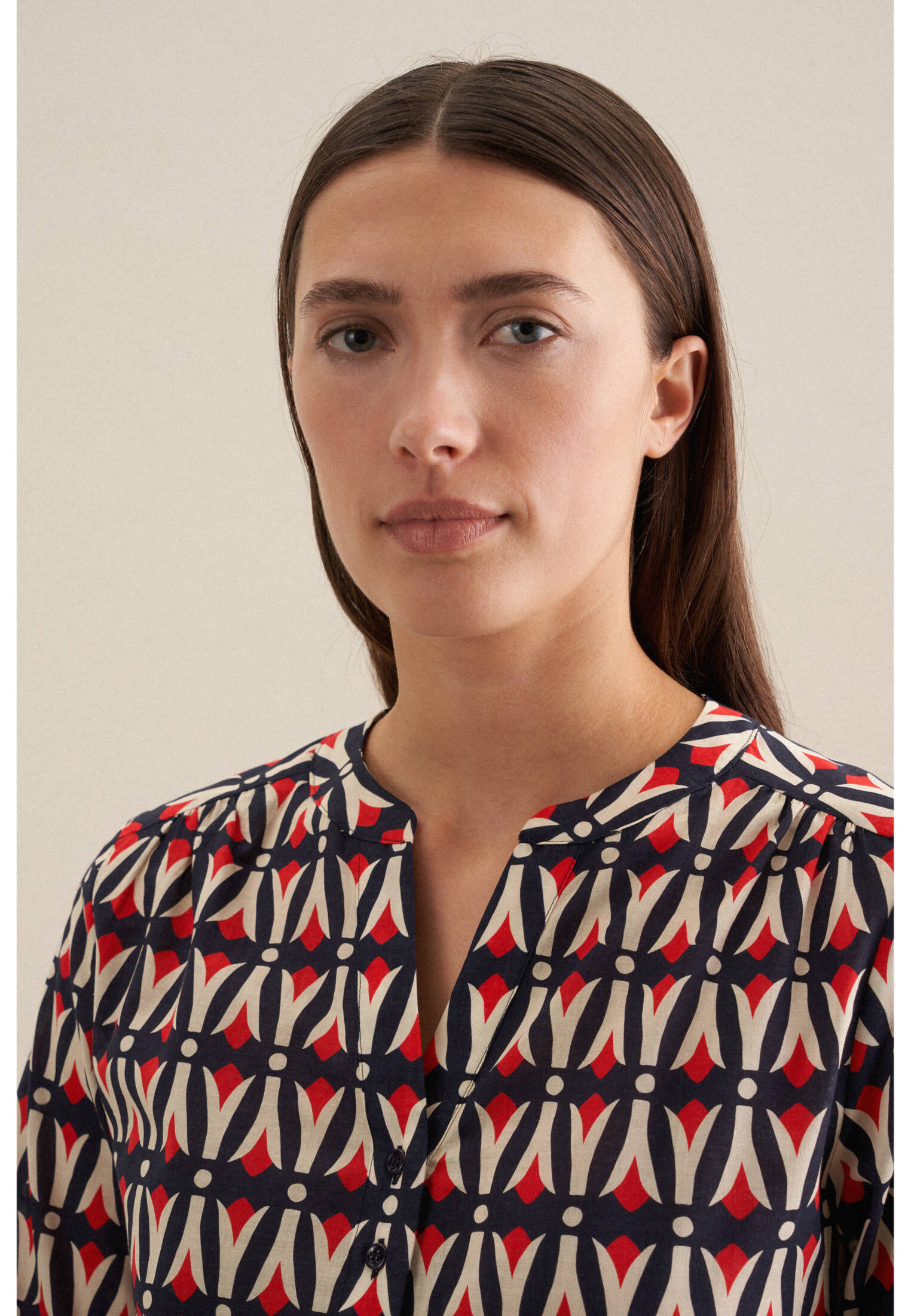 Seidensticker| Damen Tunika Schwarze Rose