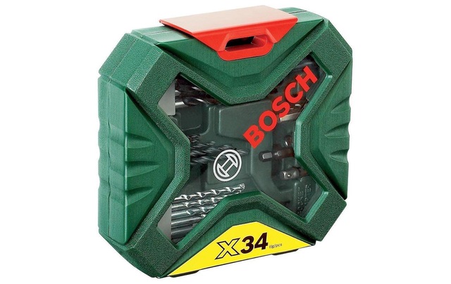 BOSCH Bohrer- und Bit-Set »X-Line Classic« 34 Stk. tlg.