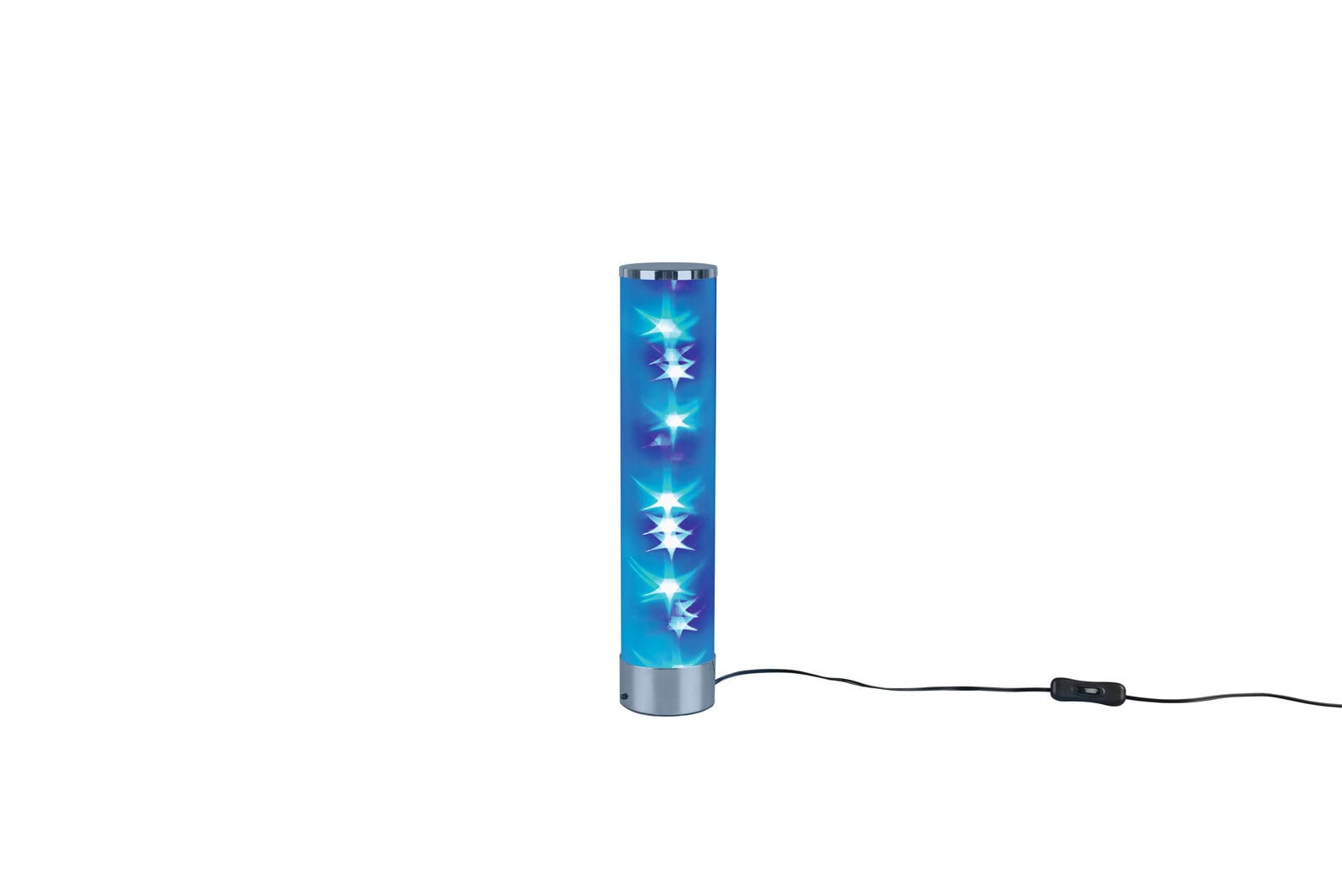LED Tischlampe RICO chromfarbig