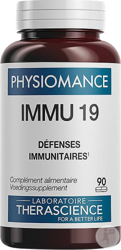 Physiomance Immu 19 Défenses Immunitaires 90 Comprimés