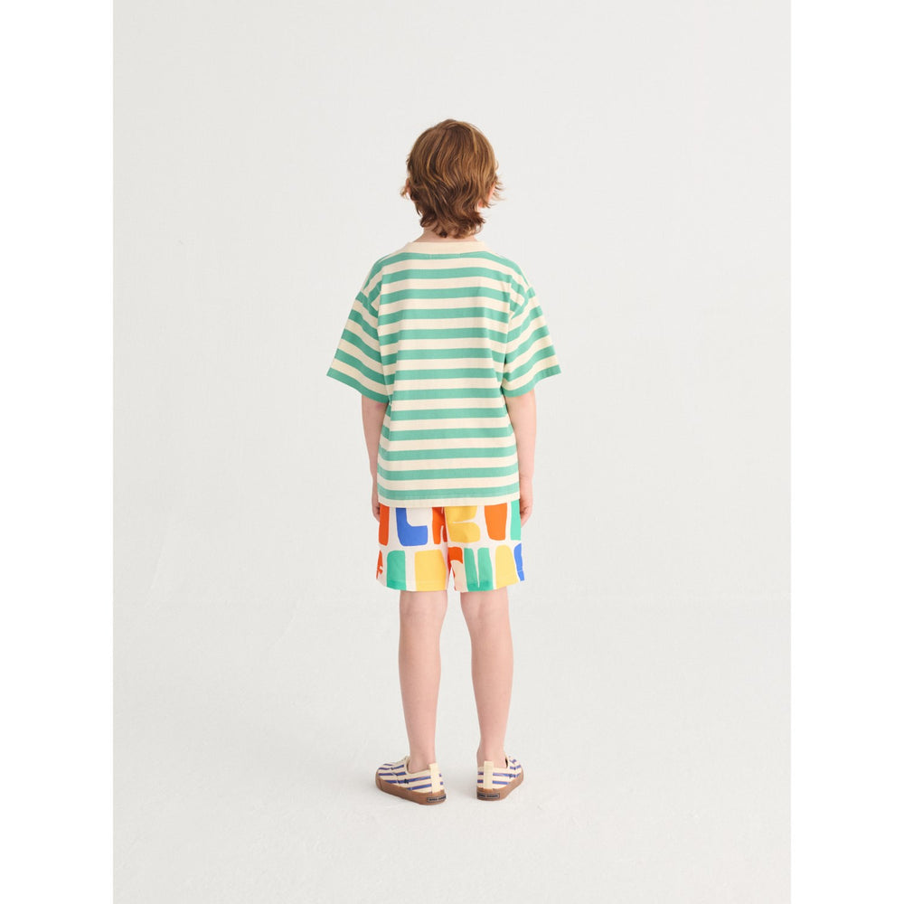 Køb Bobo Choses Offwhite Bobo Choses Farve All Over Swim Board Shorts