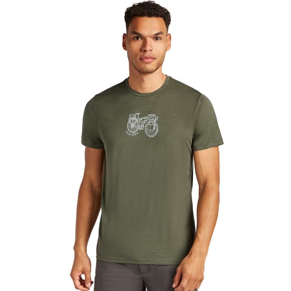 T-shirt randonnée ICEBREAKER M MERINO 150 TECH LITE SS TEE LODEN