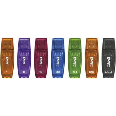Emtec C410 Color Mix - clé USB 2.0 - 32 Go - bleu