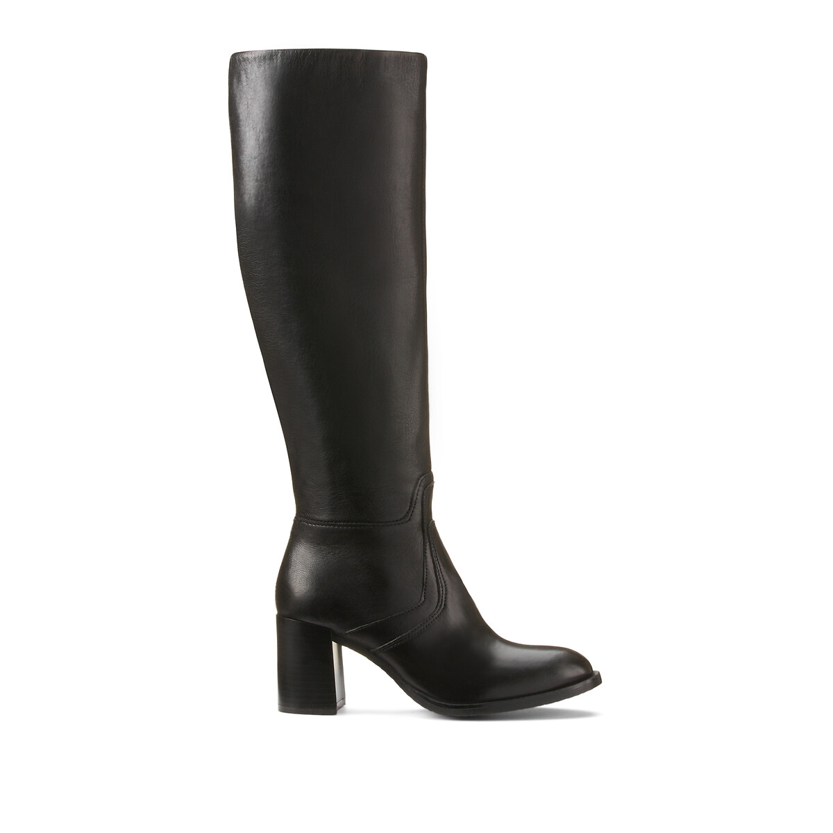 MJUS<br>Botas de couro com salto