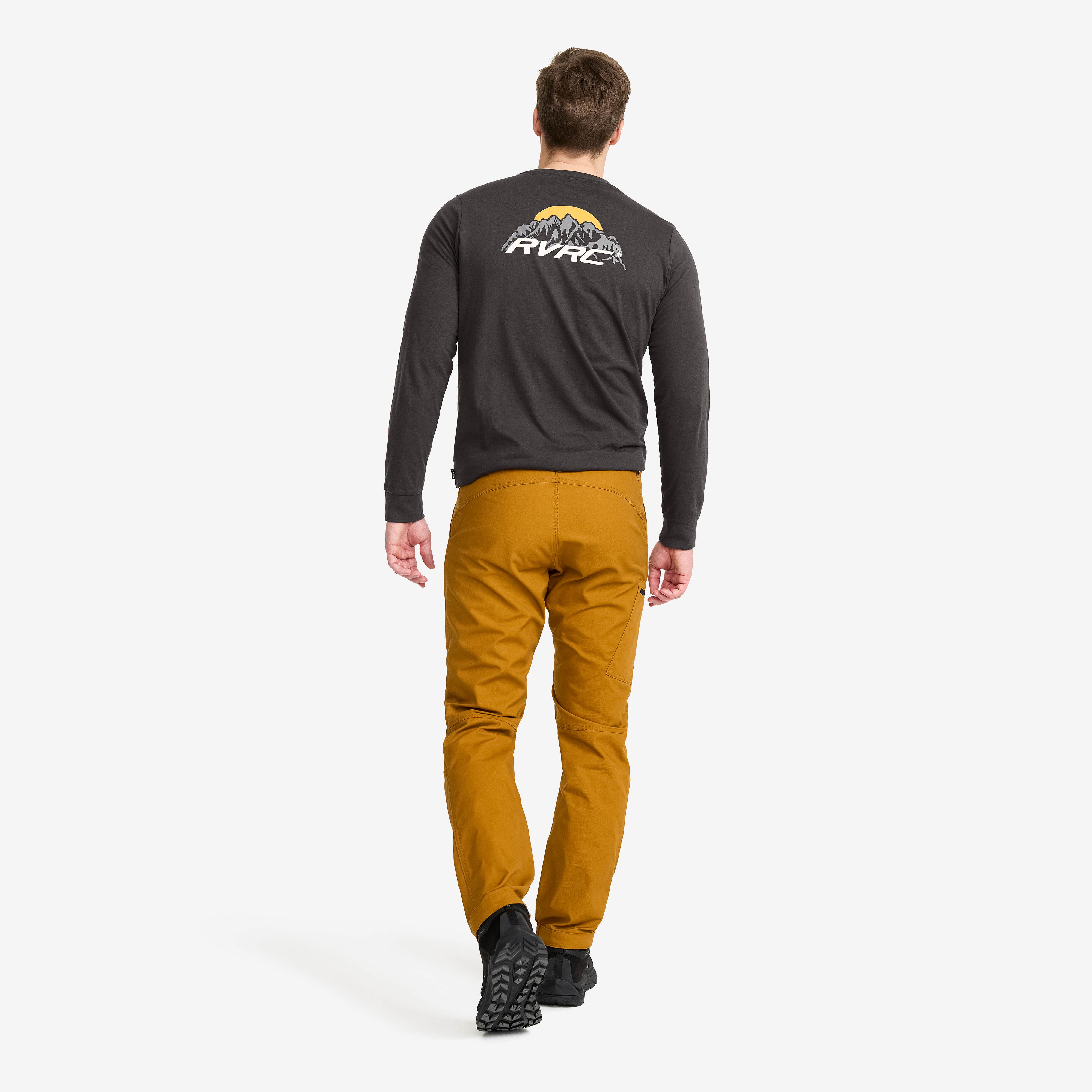 Outdoor Basic Pants Herre Golden Brown