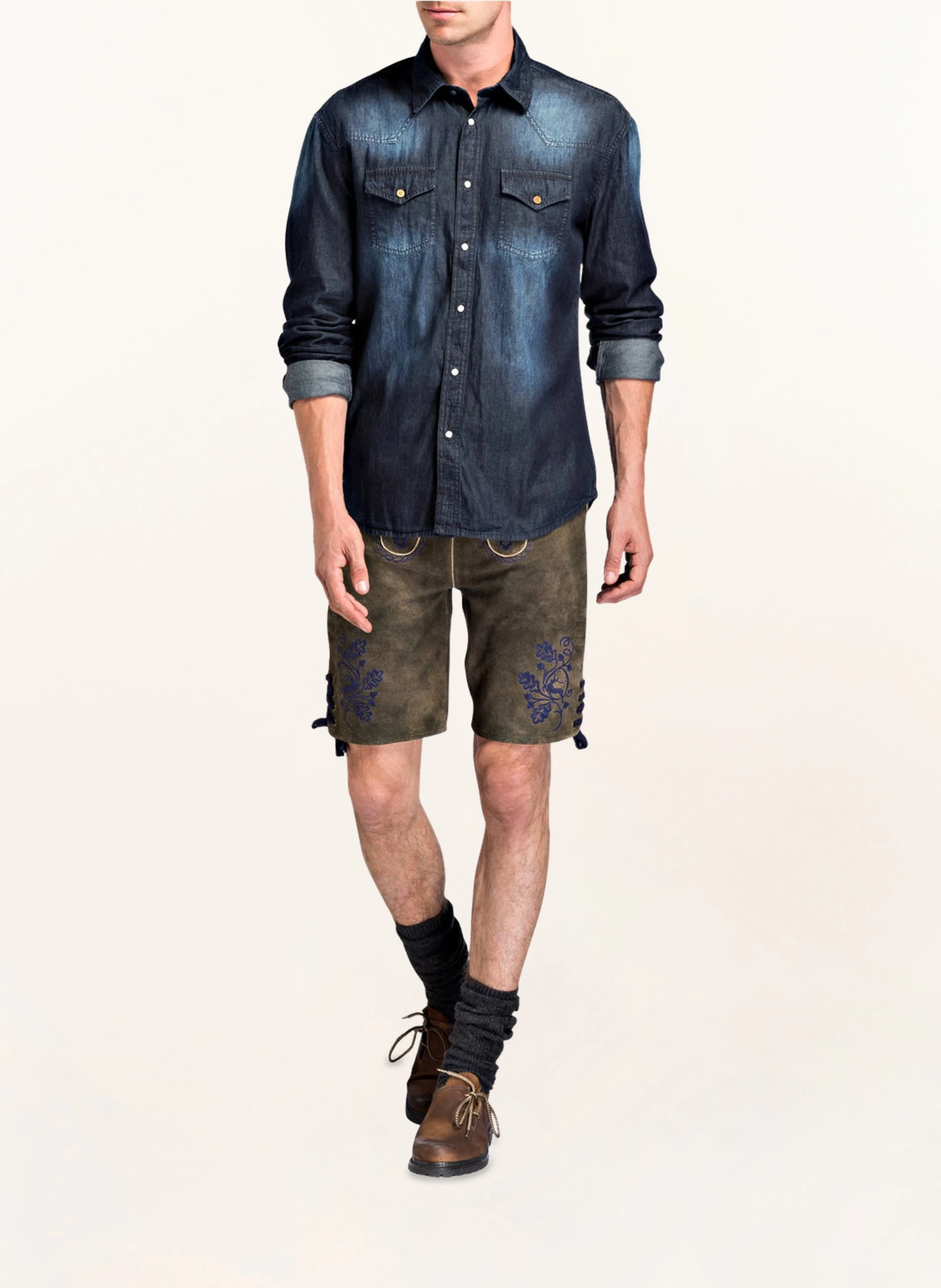 Wiesnkönig Trachtenhemd ELIAS Modern Fit