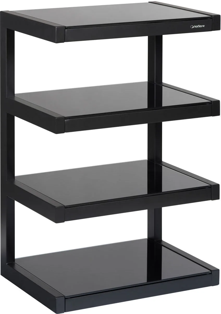 NorStone Esse Hi-Fi Noir satin Meubles hi-fi