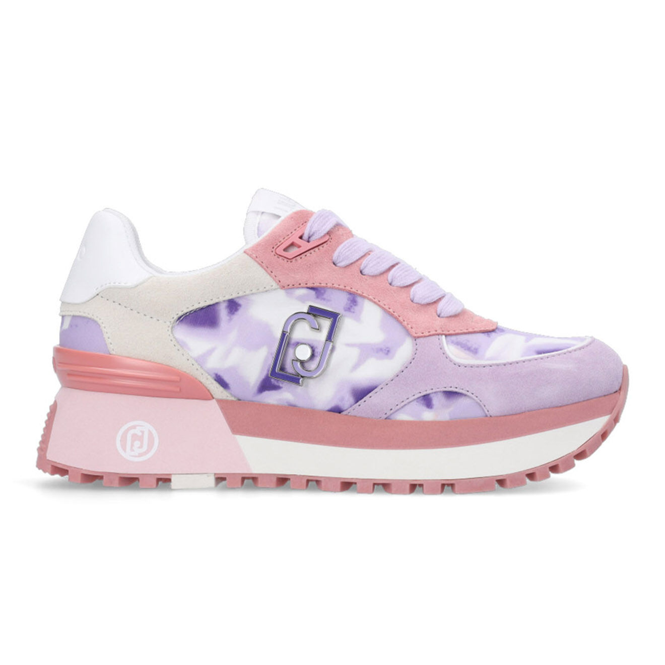 Liu-Jo Sneakers en Cuir Heloise roses