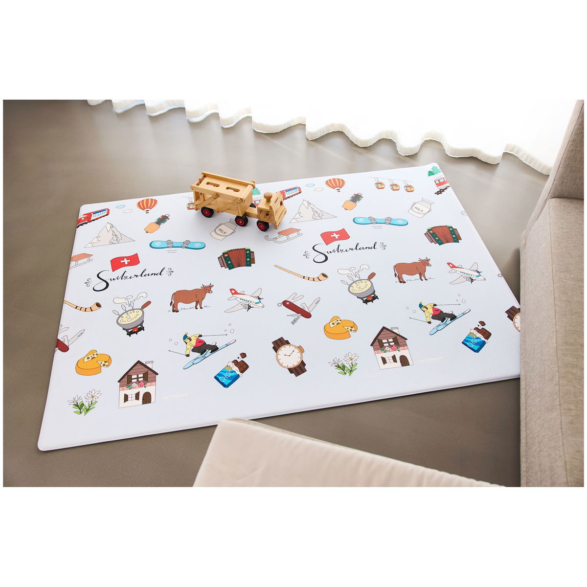 myPlaymatmyPlaymat   PURE mySwitzerland 12mm 130x190cm