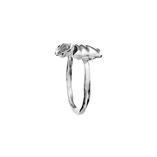 Maanesten Satin Ring, Silver, 59