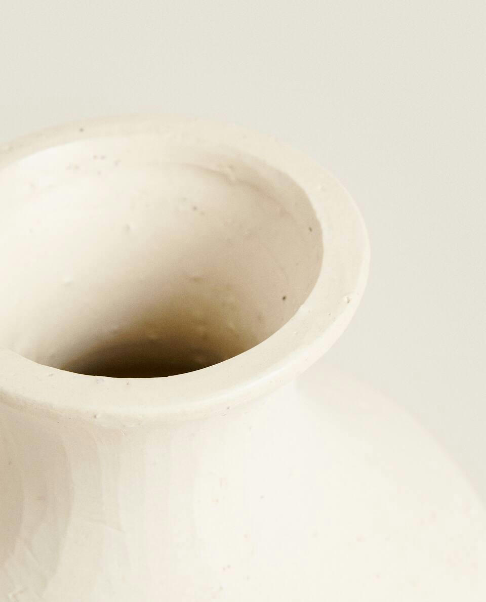 VASO DE CERÂMICA COM ALÇA