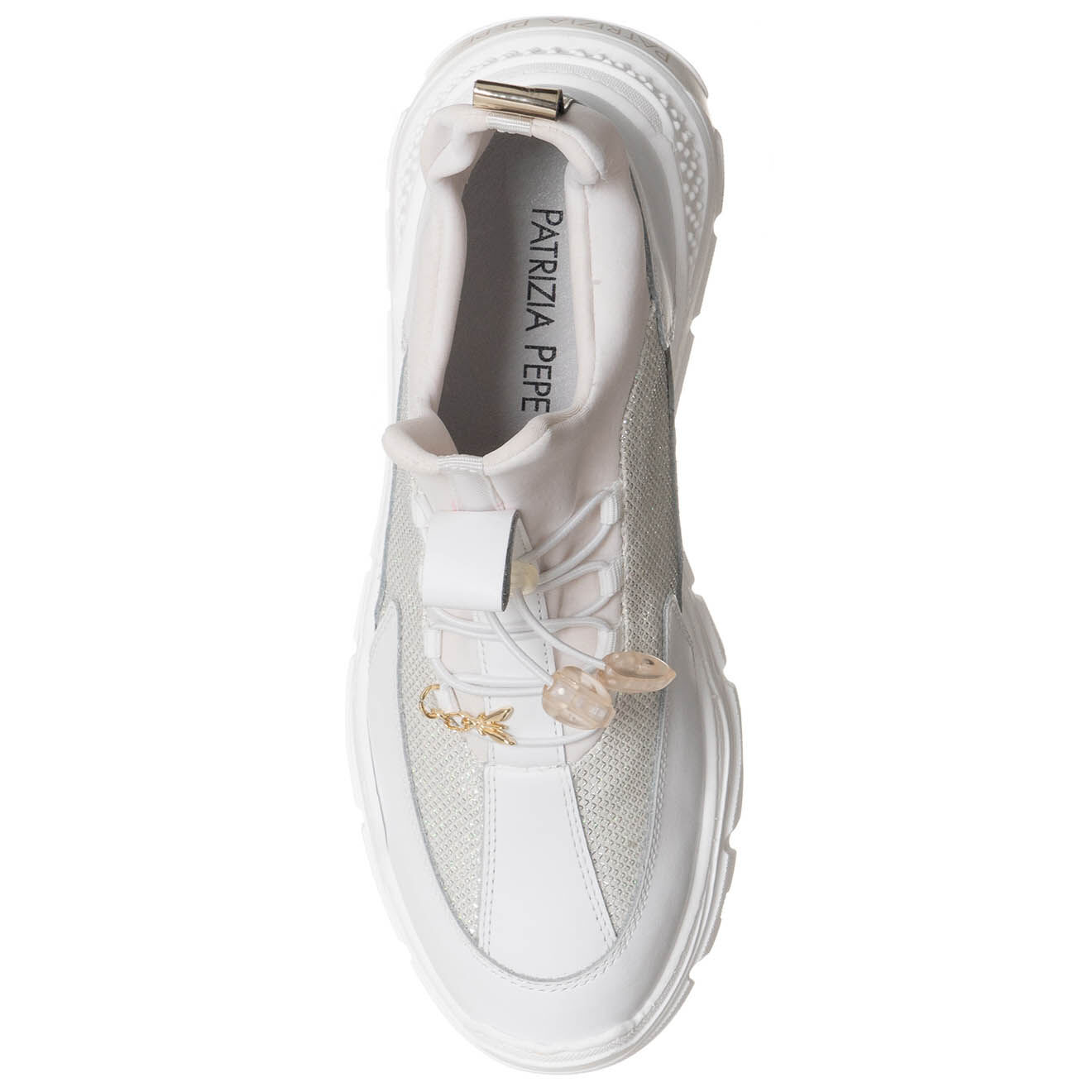 Patrizia Pepe Baskets Sandra blanches