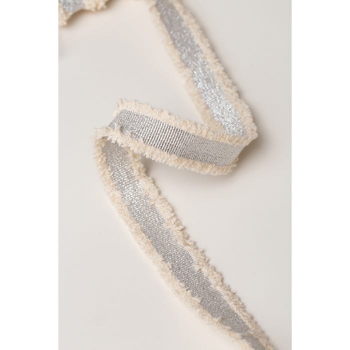 Atelier Veritas-Sierlint met lurex en franjes 25mm