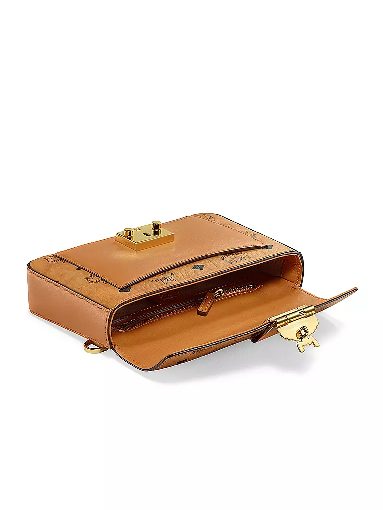 MCM Tasche - Minibag Millie Visetos S braun