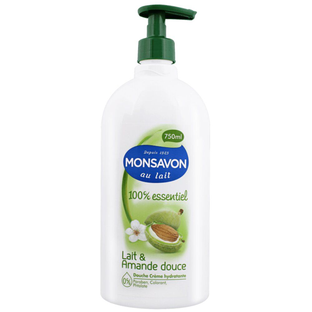 Gel douche Monsavon amande 750ml