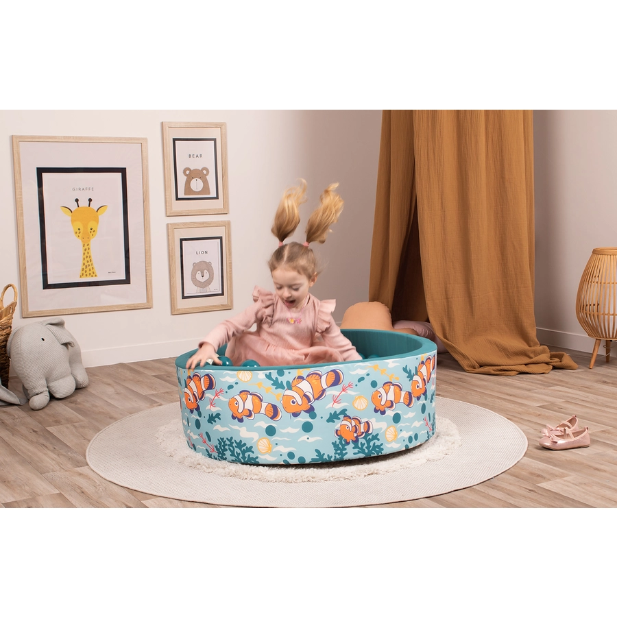 knorr toys® Bällebad soft - Clownfisch - 150 Bälle