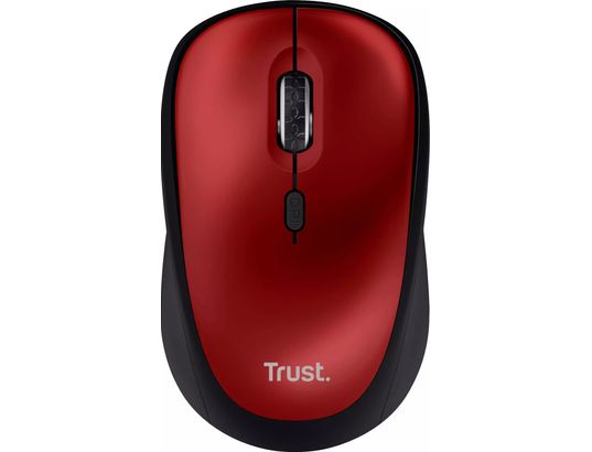 TRUST - Souris sans fil Yvi+ Rouge - 24550
