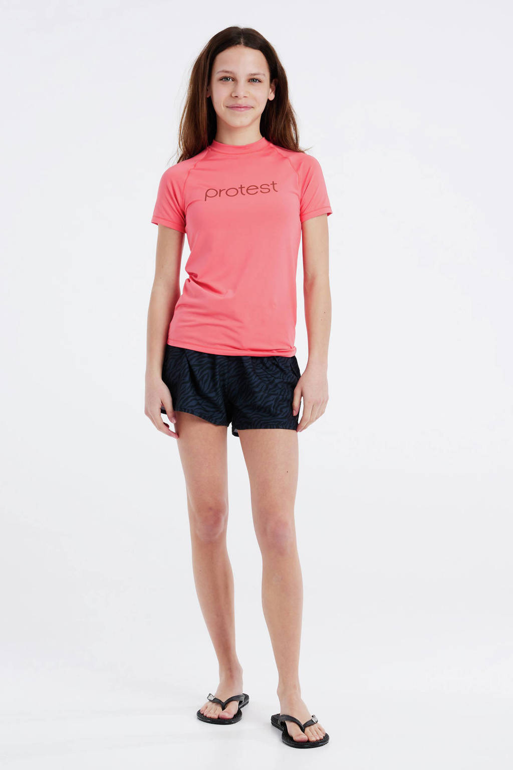 UV T-shirt PRTSENNA JR koraalrood