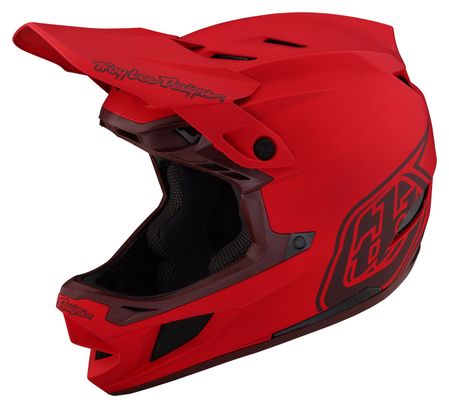 Casque Intégral Troy Lee Designs D4 Composite Mips Rouge